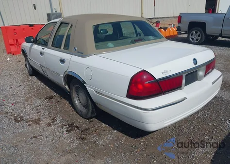 2000 Mercury Grand Marquis Ls из США, поврежденный, VIN 2MEFM75W0YX676299